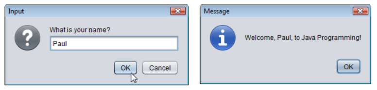 PDF p.41: Obtaining user input from a dialog